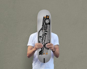 Mercedes DTM Race Car Skateboard Wall Art