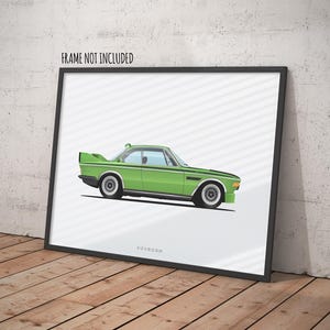 BMW 3.0 CSL Print