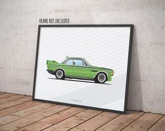 BMW 3.0 CSL Print
