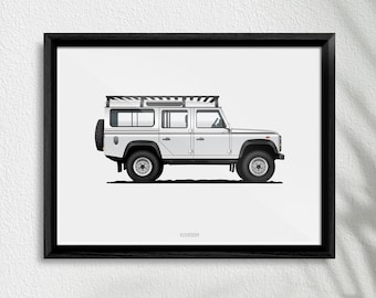 Land Rover Defender 110 Print