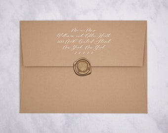Harvest Straight Flap Envelopes | Light Brown Envelopes