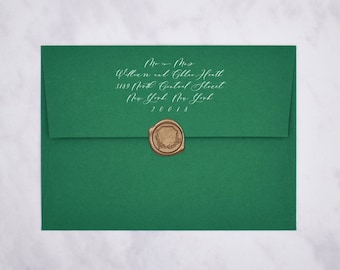 Lockwood Green Straight Flap Envelopes