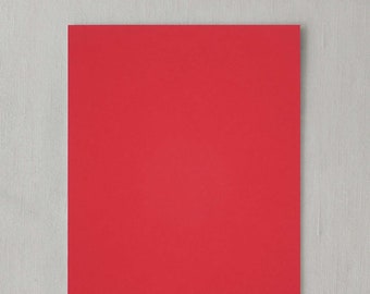 全国送料無料・イイ店 Brigth Red Cardstock Paper Christmas Red Paper - Etsy その他