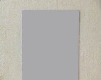 Dark Grey Recycled Card Stock Paper | 80lb, Raw Texture - 25