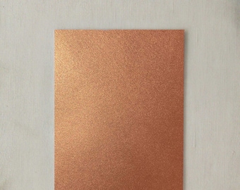 Copper Card Stock Paper | Copper Metallic Paper