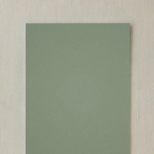Sage Card Stock Paper Etsy