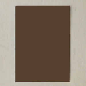 Papier cartonné brun foncé |  Papier chocolat amer