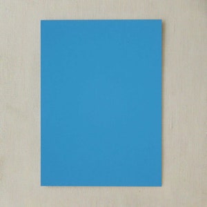 Tazbris Blaues Kartonpapier | Leuchtend Blaues Papier