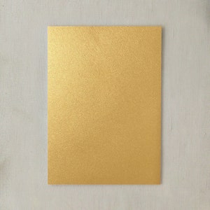 Galaxy Gold Card Stock - 8 1/2 x 11 in 65 lb Cover Smooth 30% Recycled