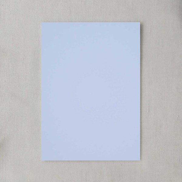 Light Blue Card Stock Paper Etsy