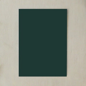 Cartulina verde de carreras / Papel verde oscuro
