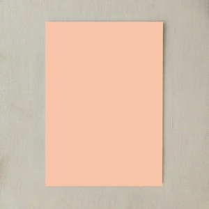 Peach Matte 8 1/2 x 11 Cardstock (25 Pack)