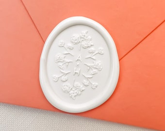 Full Bloom Wax Seal | Self Adhesive Wax Seal Stickers