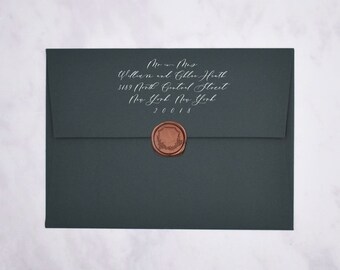 Racing Green Straight Flap Envelopes