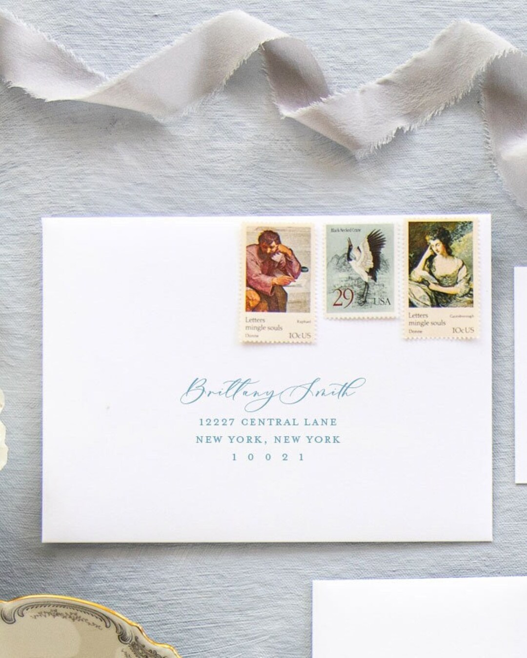 Custom Envelope Addressing in Black or Color Ink | Digital Printed ...