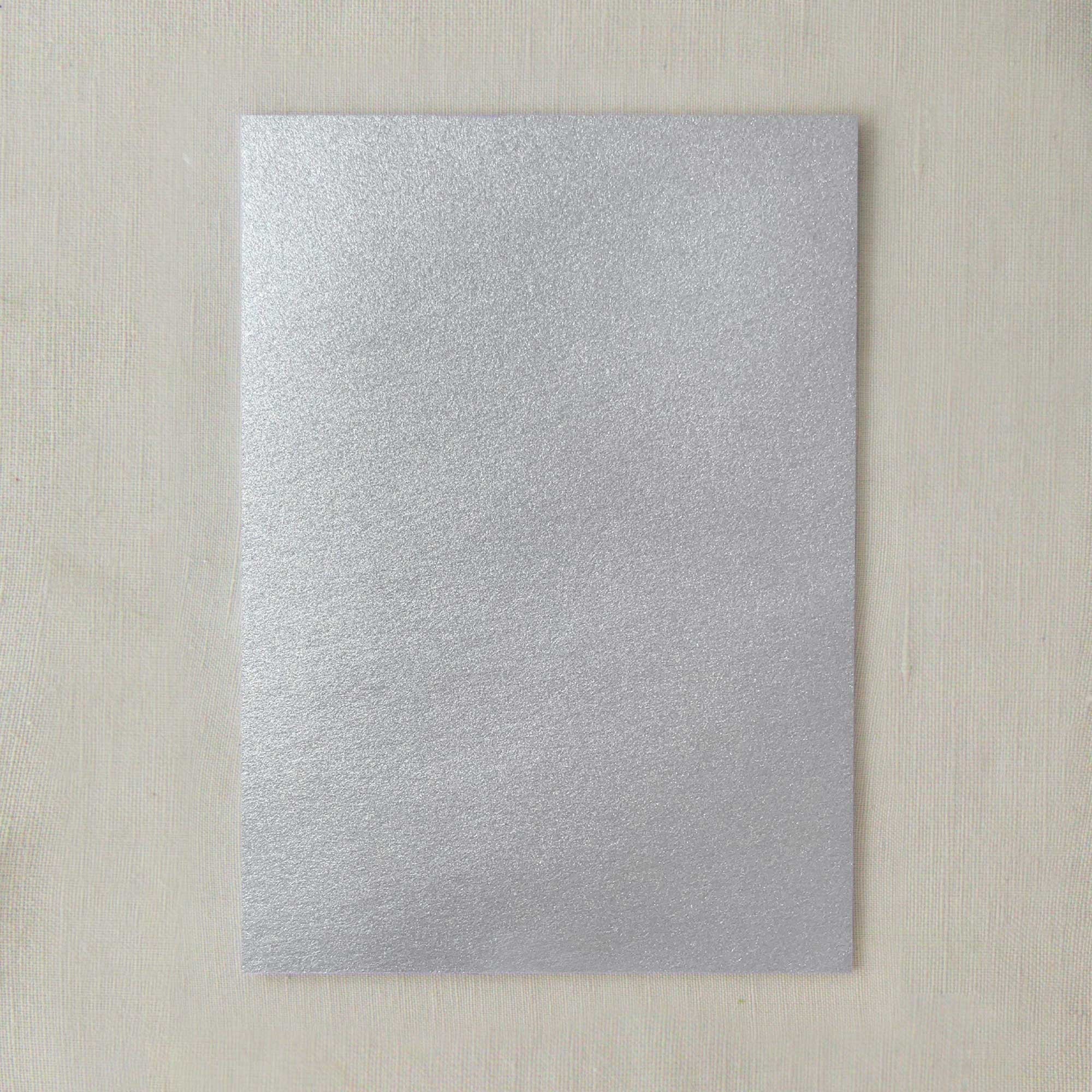 Silver Cardstock Paper Silver Metallic Paper -  Finland