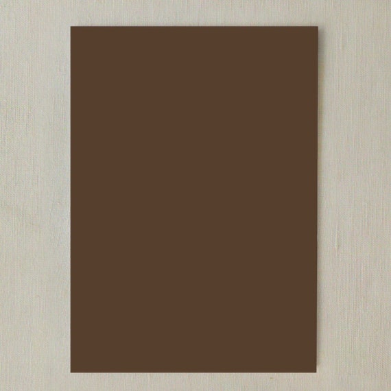 Brown Cardstock Paper 