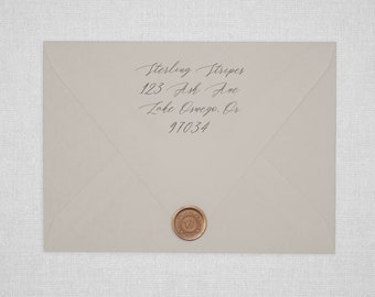 Mist Wedding Envelopes | Light Gray Euro Flap Envelopes