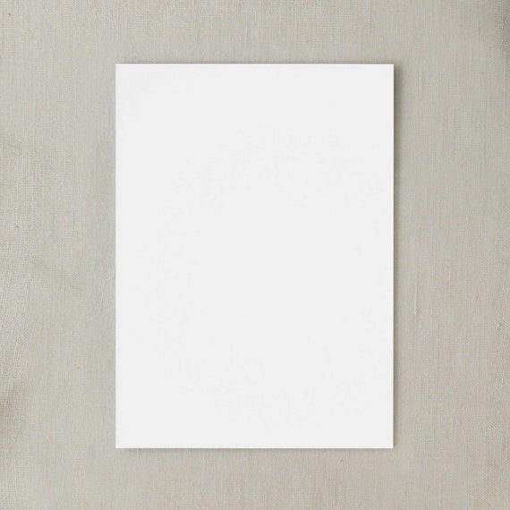 White CardStock Heavyweight | 8.5 x 11 Thick Paper Cardstock | 100lb Cover  (270gsm) - 50 Sheets Per Pack