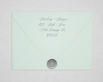 Powder Green Euro Flap Envelopes | Light Green Pointed Flap Envelopes