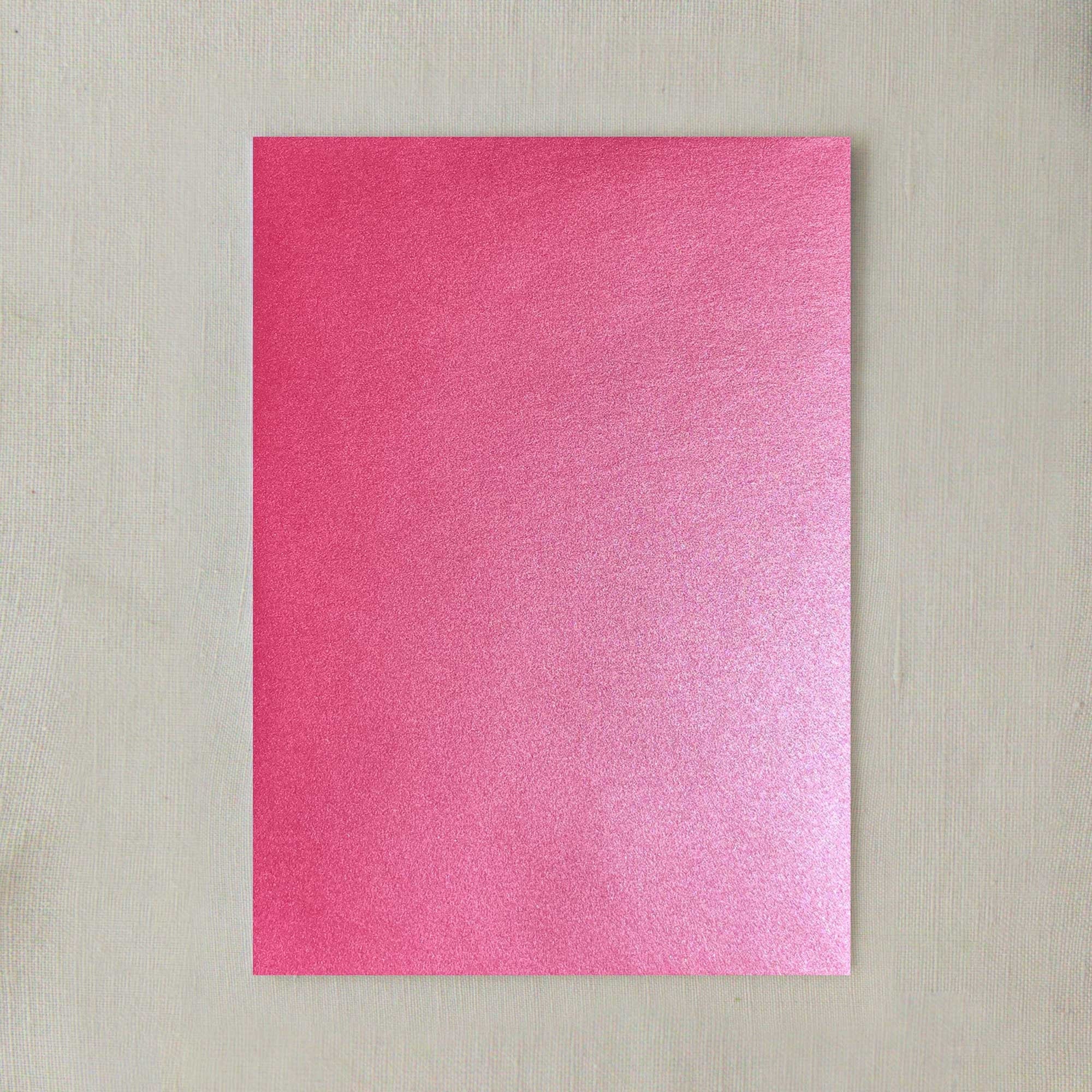 Pink Metallic Card Stock Paper -  Sweden