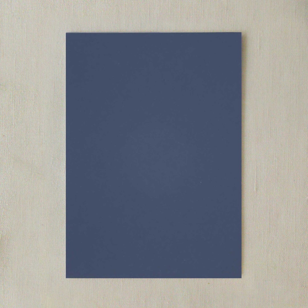 Navy Blue Card Stock Paper Etsy