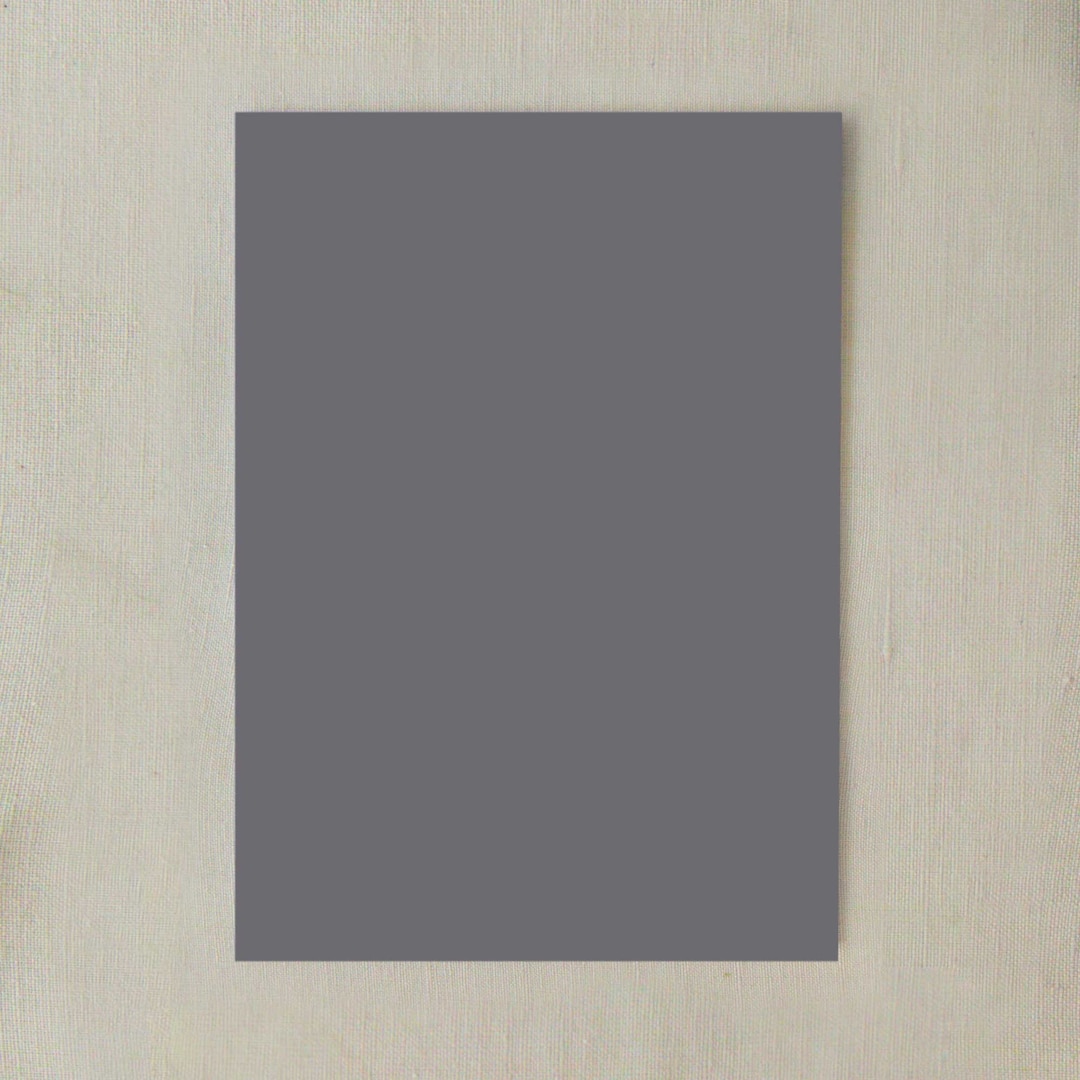 Dark Grey Cardstock Paper Gray Paper Etsy