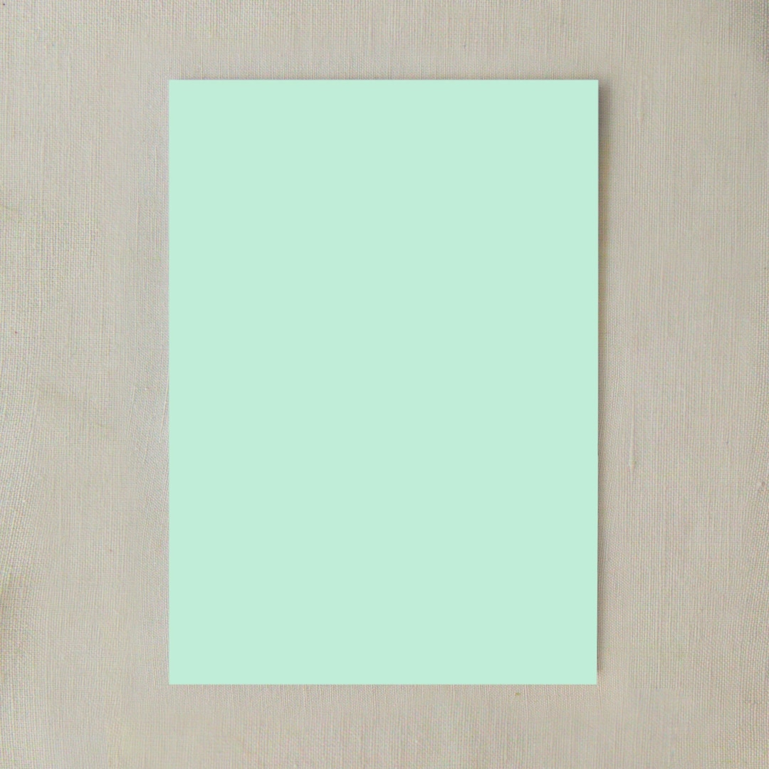 Mint Green Cardstock Paper Etsy