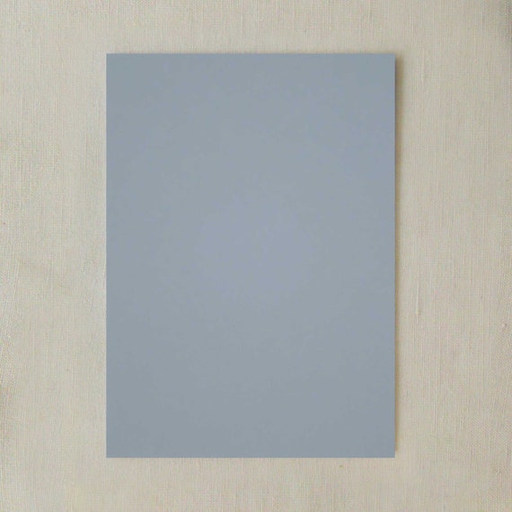 Dusty Blue Matte Colour Card Stock 240gsm