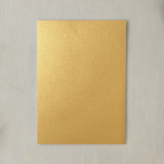 Gold Card Stock Paper | Gold Paper