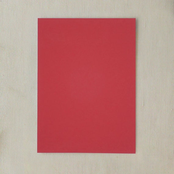 Vermillion Red Cardstock Paper Red Paper 