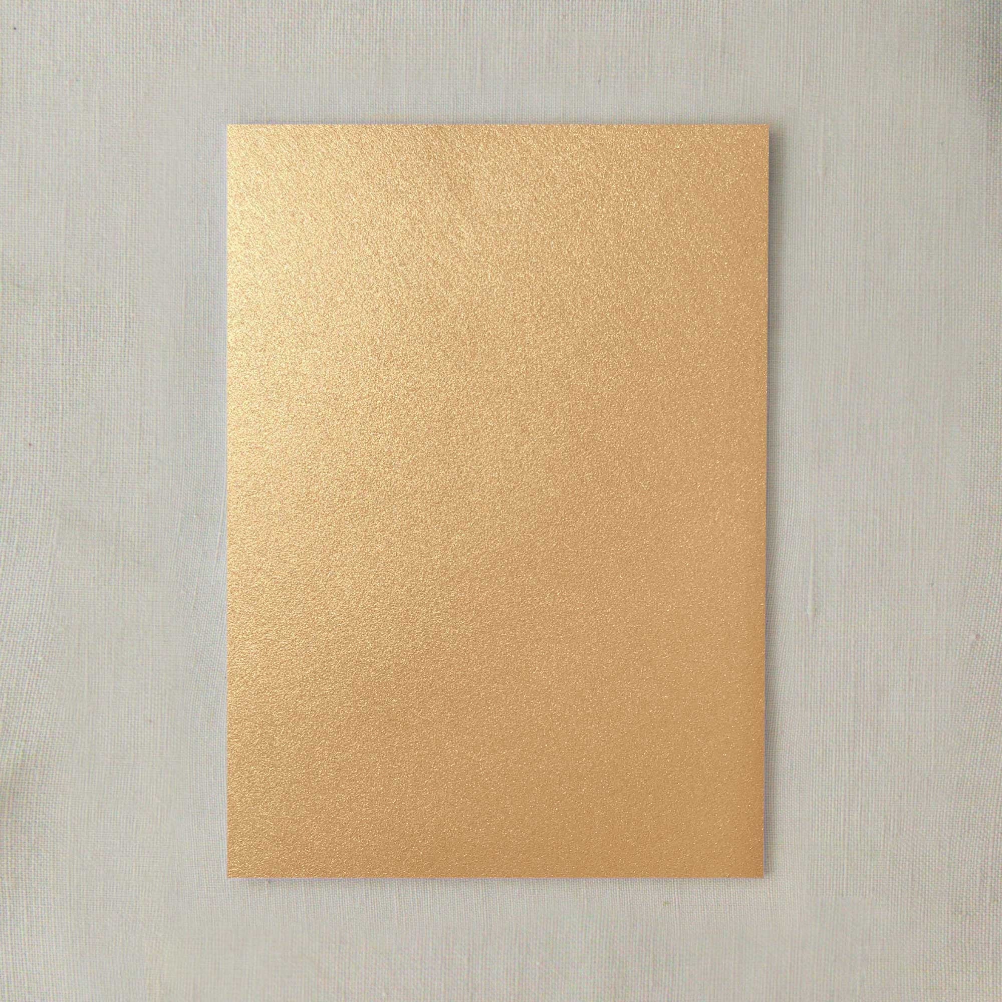 Gold Leaf Card Stock Paper Gold Paper 