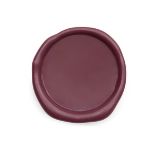 Mulberry Wax Seals | Burgundy Self Adhesive Wax Seal Stickers