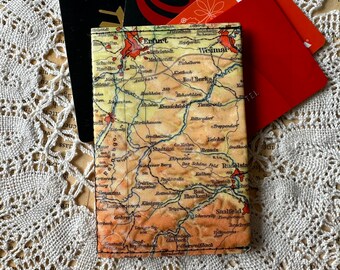 Upcycling card cover - Erfurt