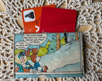 Upcycled card sleeve - goodness me!