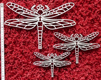 Dragonfly set of 3D mural window mural wall decal wall decoration