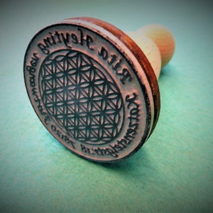 Fiore della Vita Albero della Vita Yin Yang Sri Yantra Om Mano di Fatima Toro Fiore Indirizzo Timbro Timbro energetico
