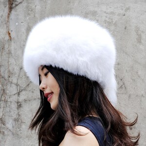 Finn Fox Piel Pill Box Sombrero con dos colas | Etsy