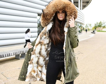 large fur hood jacket