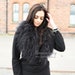 fr2601 reviewed Detachable Mongolian Lamb Fur Collar - Black