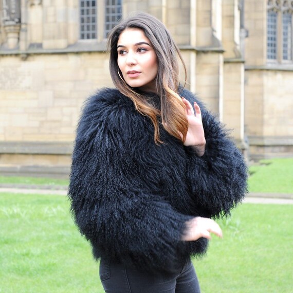 black fur jacket australia