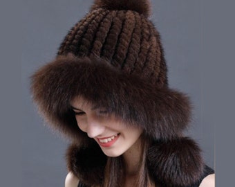 Womens Fur Hat - Etsy UK