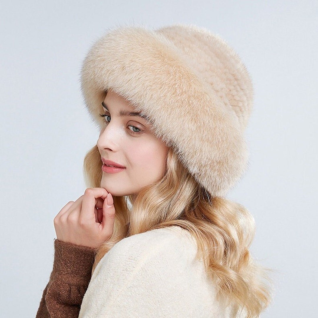 wooly hat with pom pom