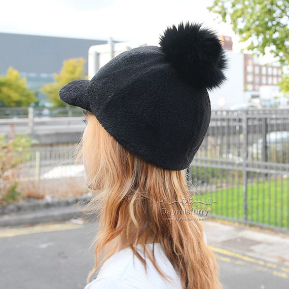 baseball cap with bobble