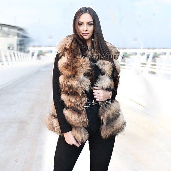 raccoon gilet