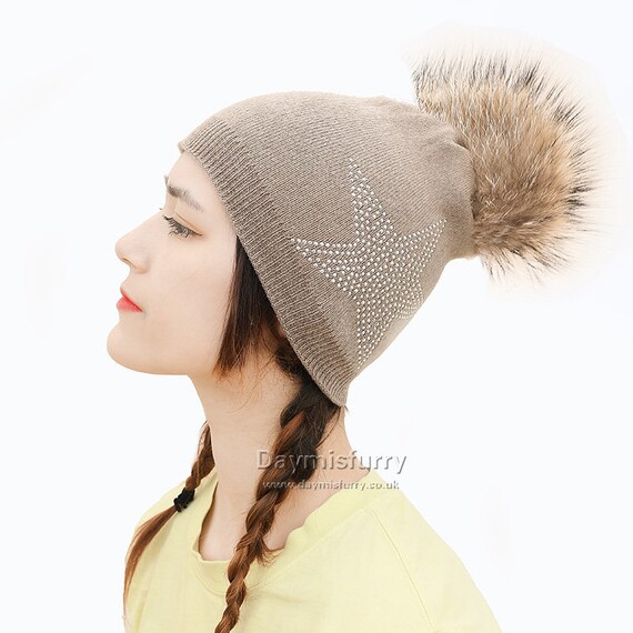 etsy pom pom hat