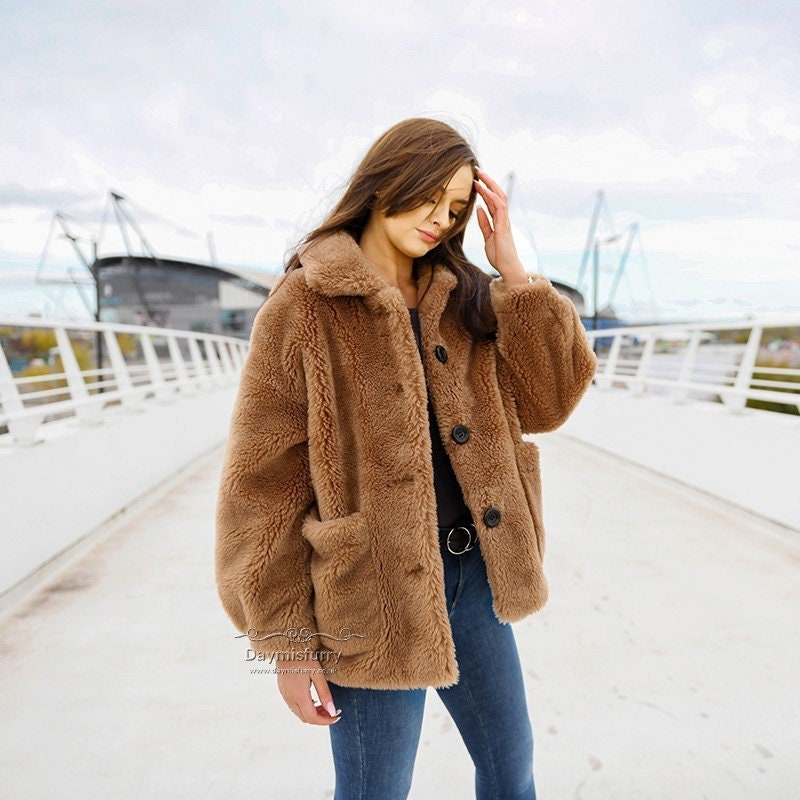 Louis Vuitton Shearling Camel Hair Coat - Brown Coats, Clothing - LOU507586