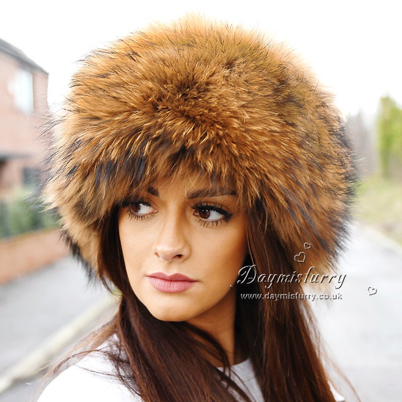 racoon winter hat