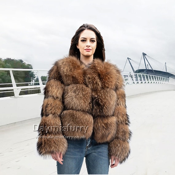 Raccoon Fur Er Jacket Real Coat Winter Uk Raccoon Fur Er Jacket Real Coat, Expensive Real Fur Coats Uk