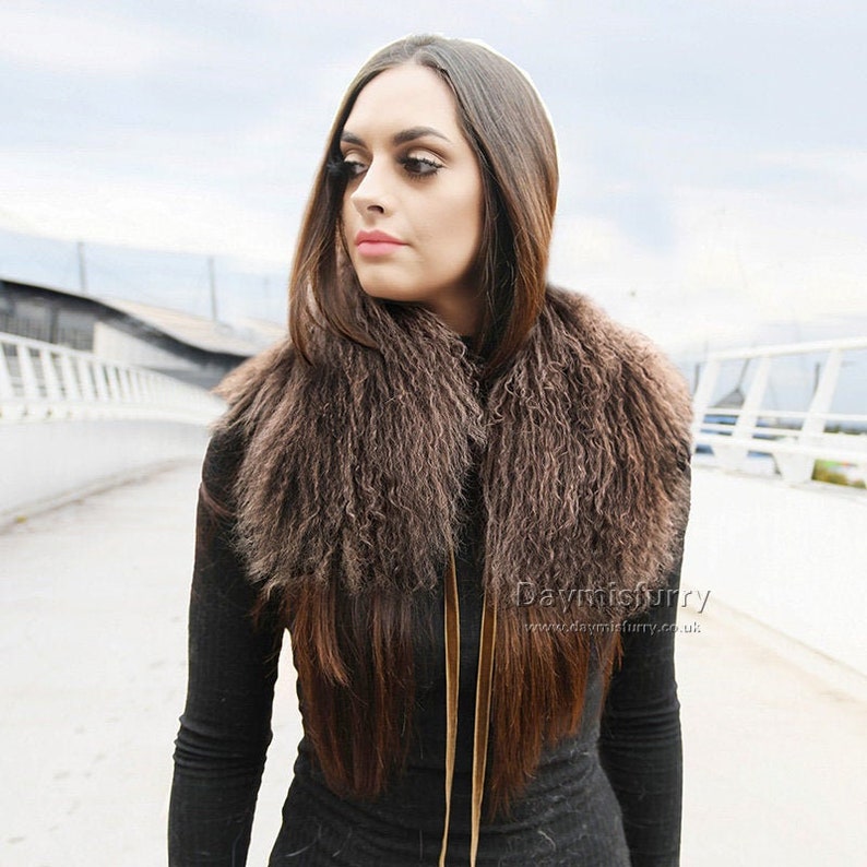 lamb fur collar